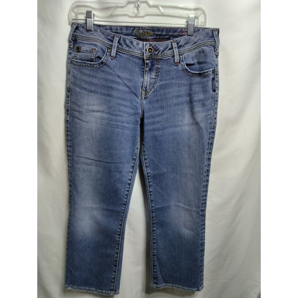 Silver Jeans Aiko Capri Women's Jeans Size W31 Y2K 90's Denim